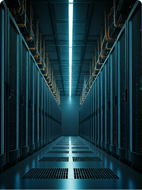 Data center server aisle