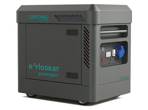 Kirloskar Powergen Sentinel petrol genset