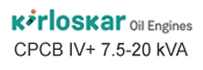 Kirloskar CPCB IV+ 7.5-20 kVA
